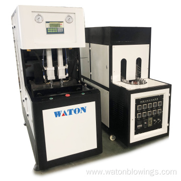 Semi Automatic Two Cavities PET Blow Molding Machine